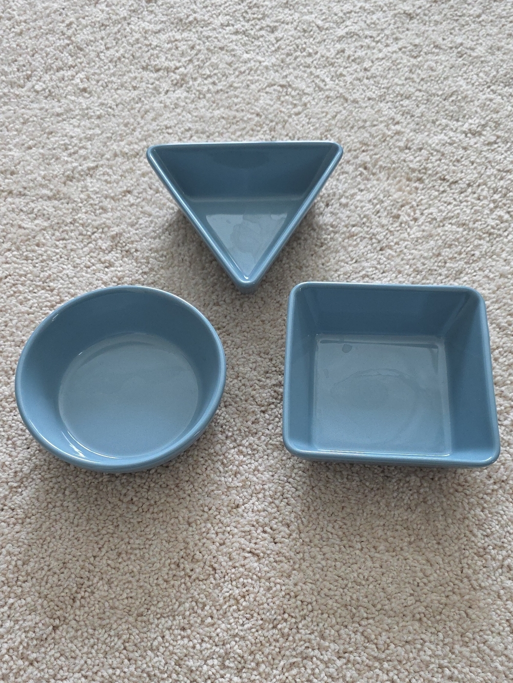 Le Creuset Stoneware Tapas Dishes- 3 Piece